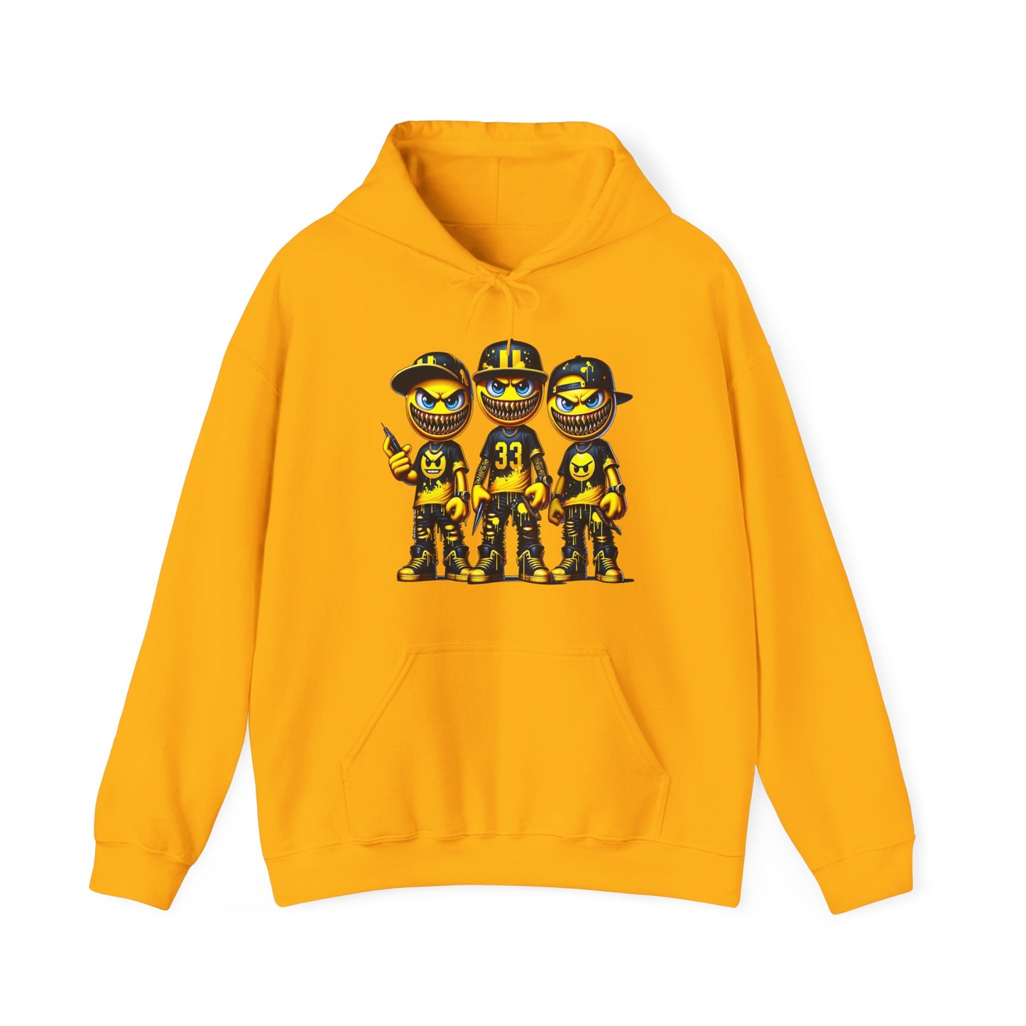 Gold Emoji #3 Unisex Heavy Sweatshirt Hoodie
