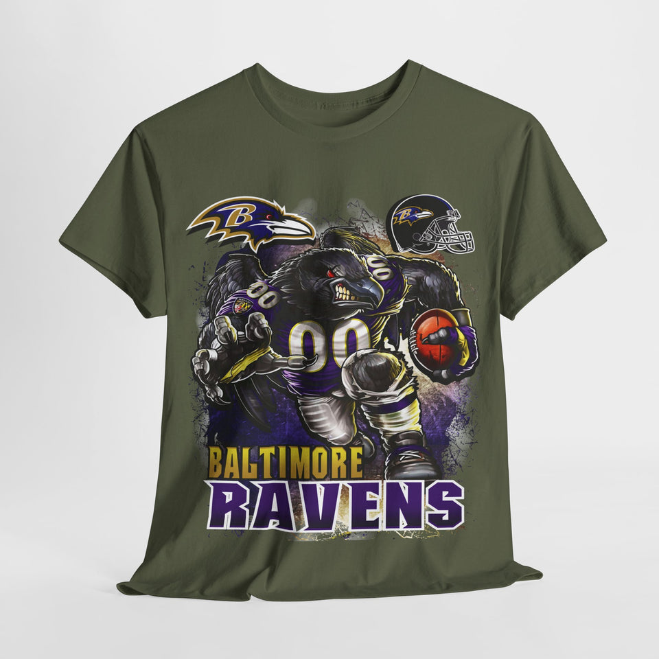 NFL Mascot Baltimore Unisex Heavy Cotton Tee