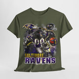 NFL Mascot Baltimore Unisex Heavy Cotton Tee