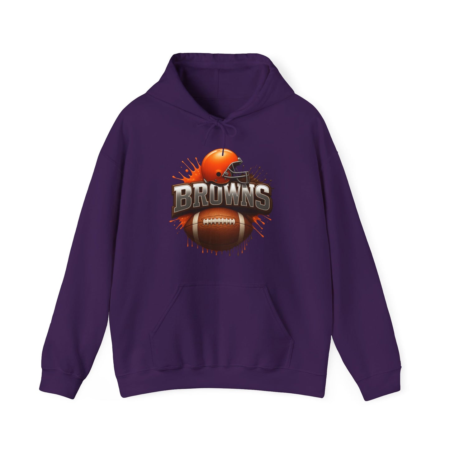 Sports Browns Football Logo #2 Unisex Heavy Sweatshirt Hoodie