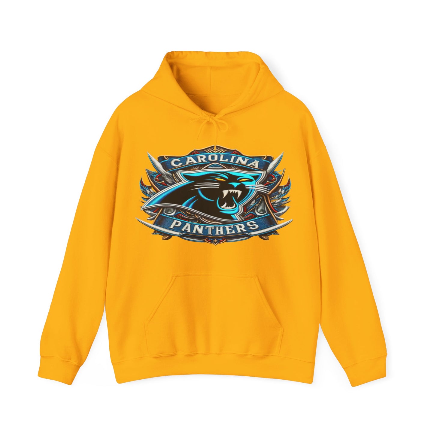 Sports Panthers Football Logo #1 Unisex Heavy Sweatshirt Hoodie