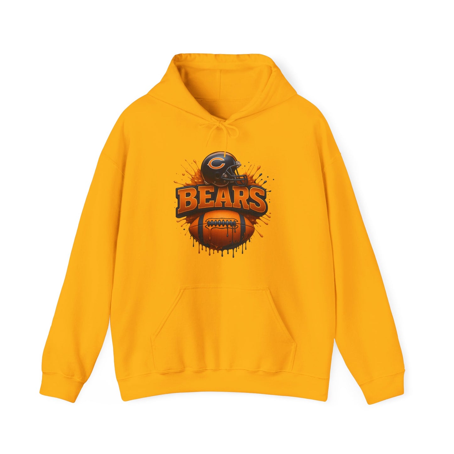 Sports Bears Football Logo #2 Unisex Heavy Sweatshirt Hoodie