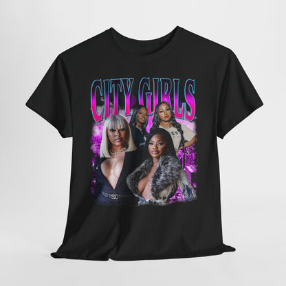 City Girls 2 Hip-Hop Unisex Heavy Cotton Tee - 312tshirts 2