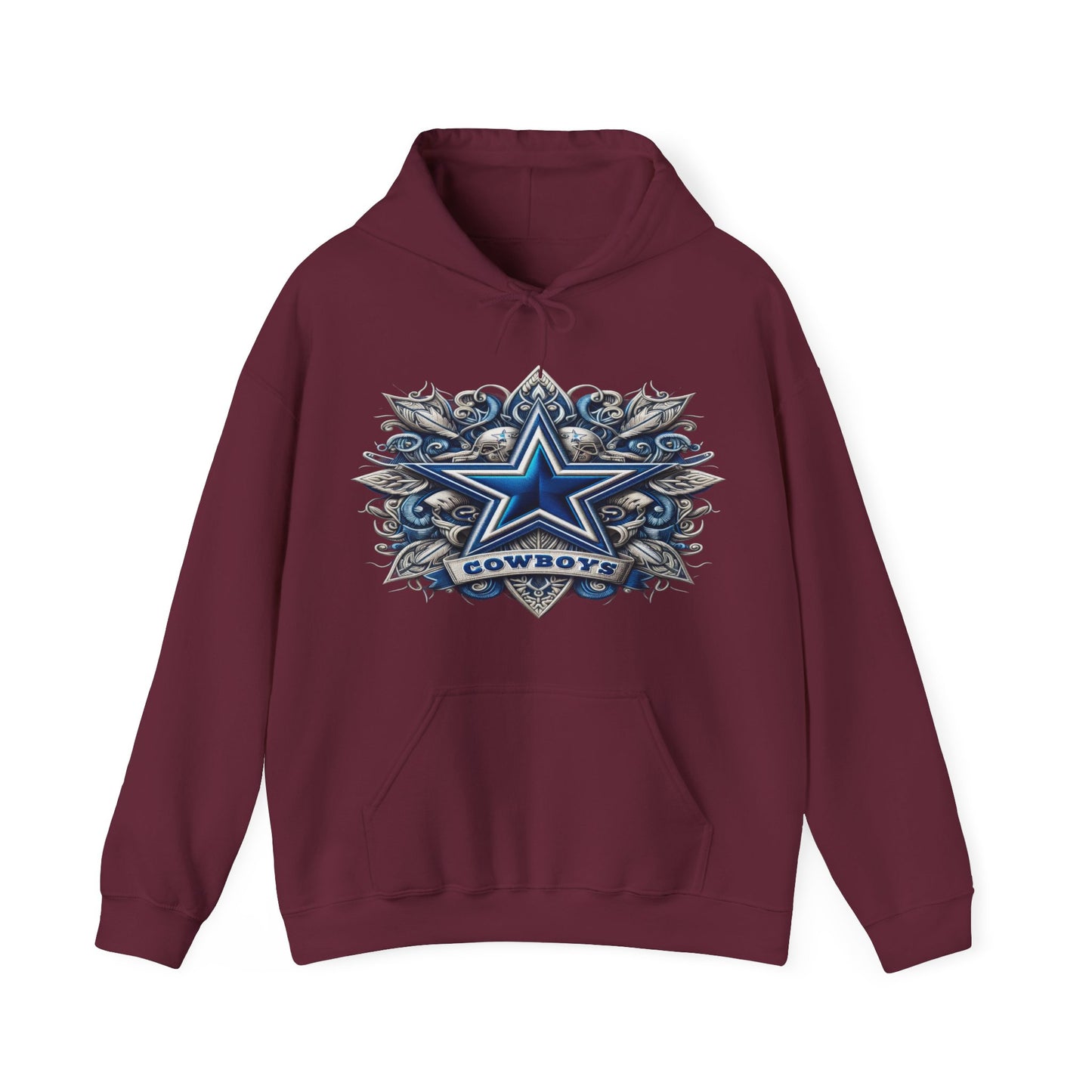 Sports Cowboys Football Logo #1 Unisex Heavy Sweatshirt Hoodie