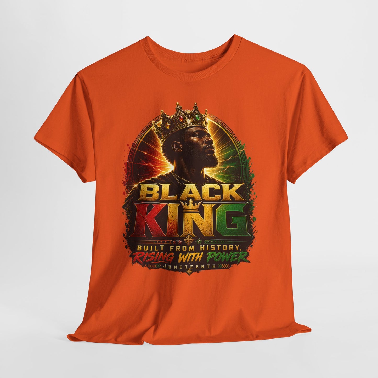Juneteenth Black King #1 Unisex Heavy Cotton Tee