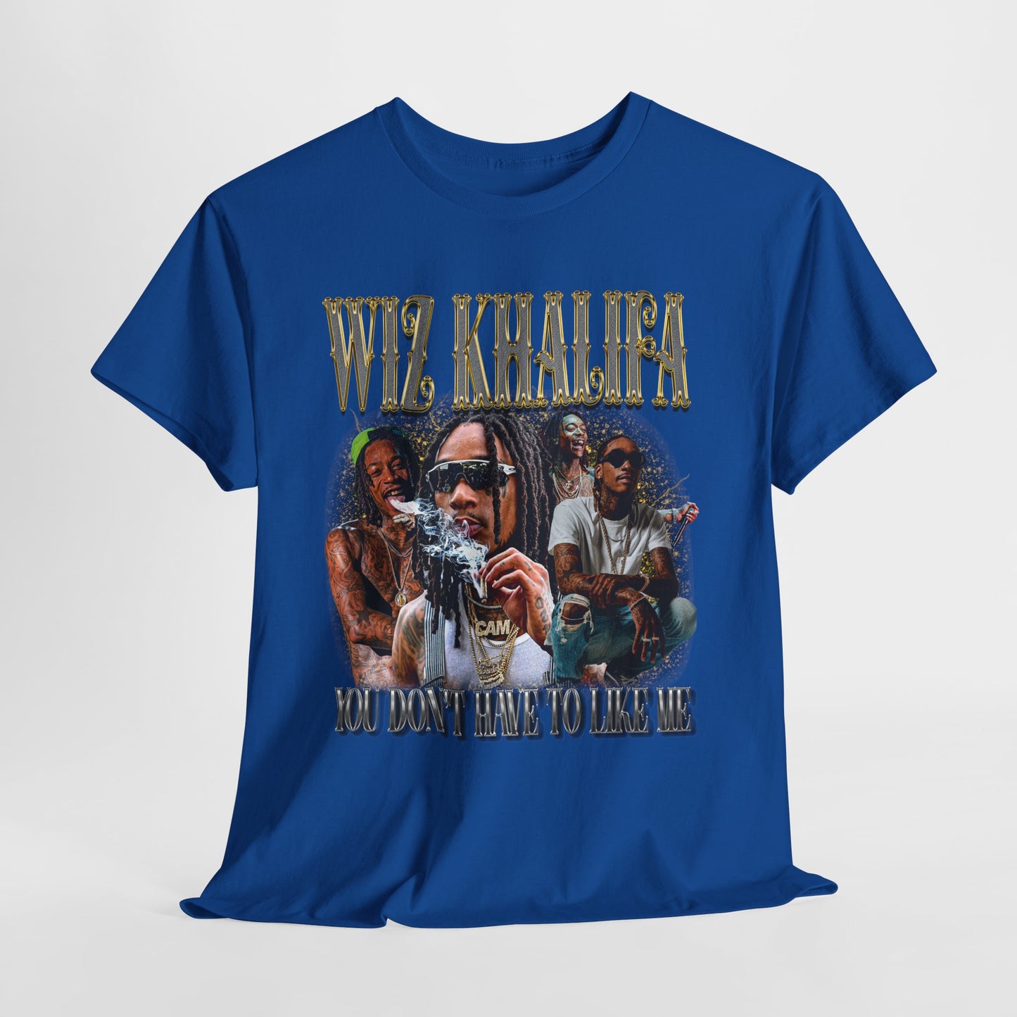 Wiz Khalifa Hip-Hop Unisex Heavy Cotton Tee