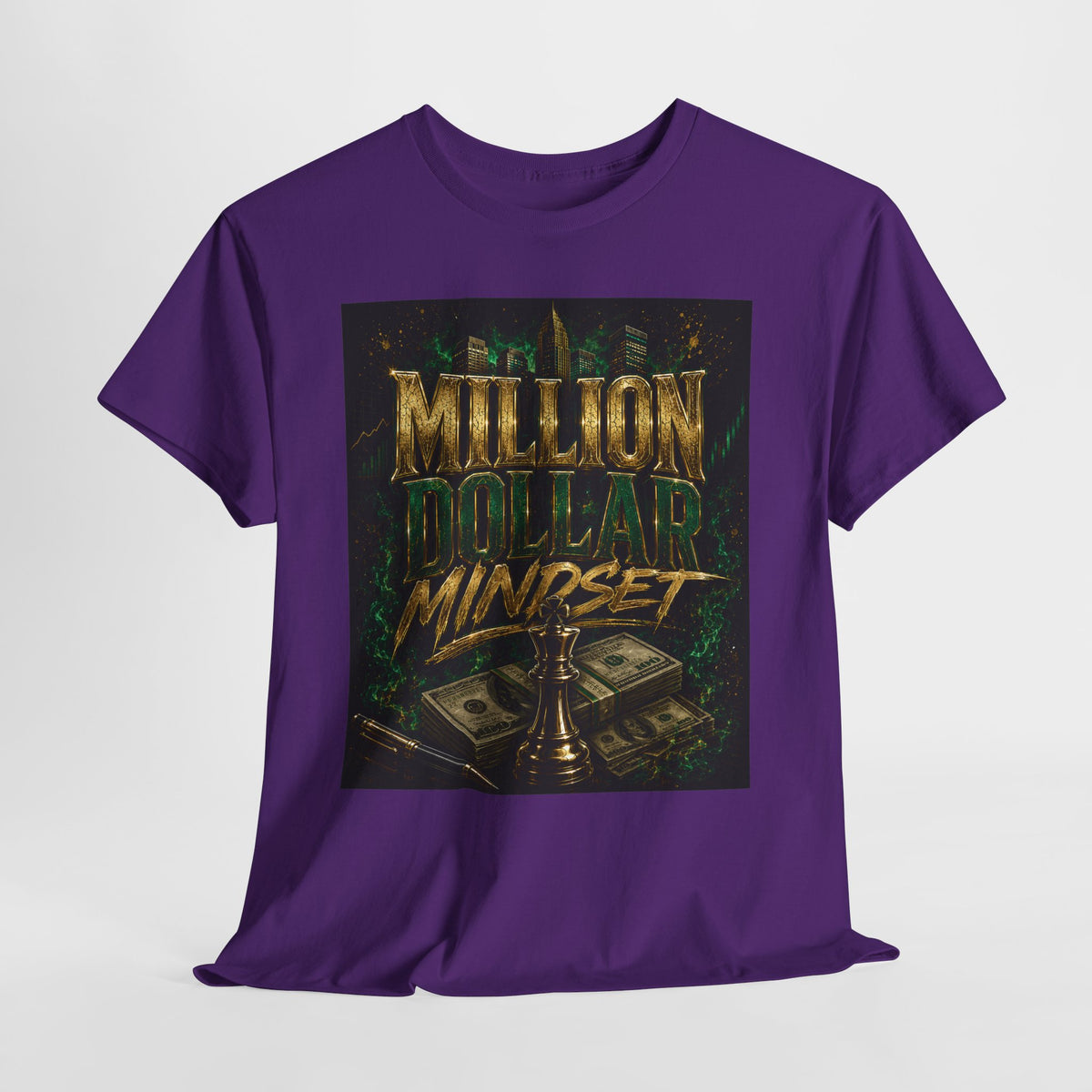 Million Dollar Mindset #1 Unisex Heavy Cotton Tee
