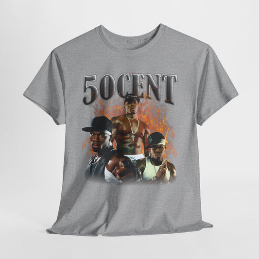 50 Cent 1 Hip-Hop Unisex Heavy Cotton Tee - 312tshirts 2