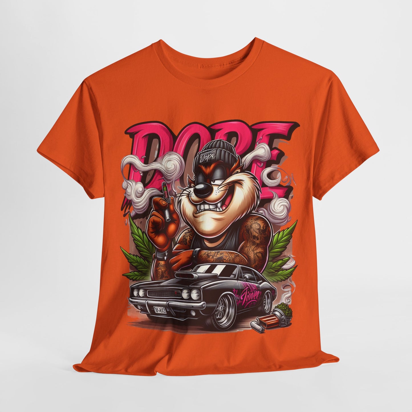 420 Dope Vibes Stoner Devil #1 Unisex Heavy Cotton Tee