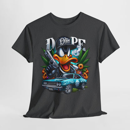 420 Dope Vibes Gangsta Duck #4 Unisex Heavy Cotton Tee - 312tshirts 2