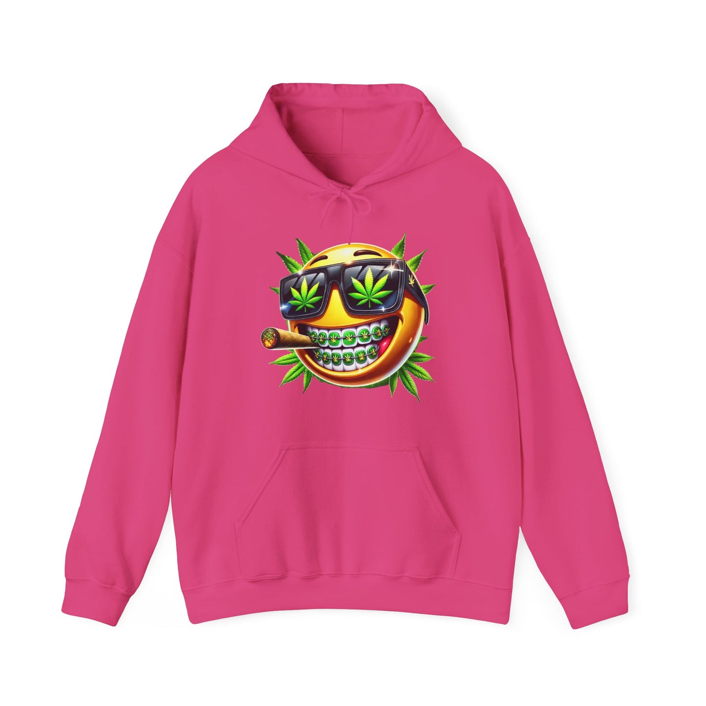 420 Emoji #1 Unisex Heavy Sweatshirt Hoodie