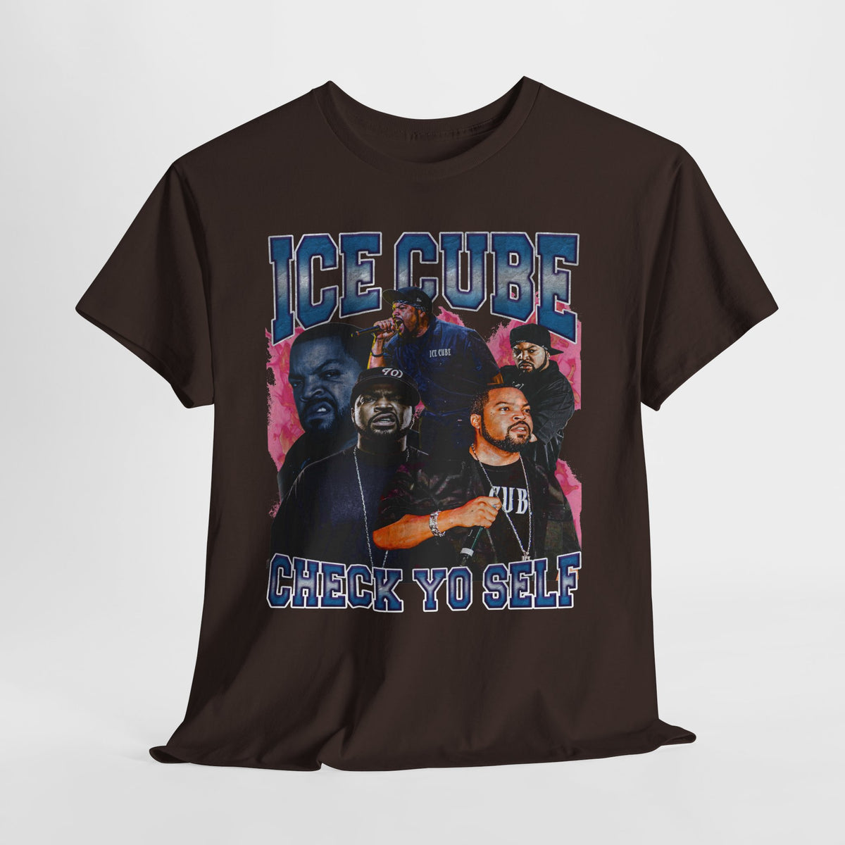 Ice Cube 'Check Yo Self' 3 Unisex Heavy Cotton Tee - 312tshirts 2