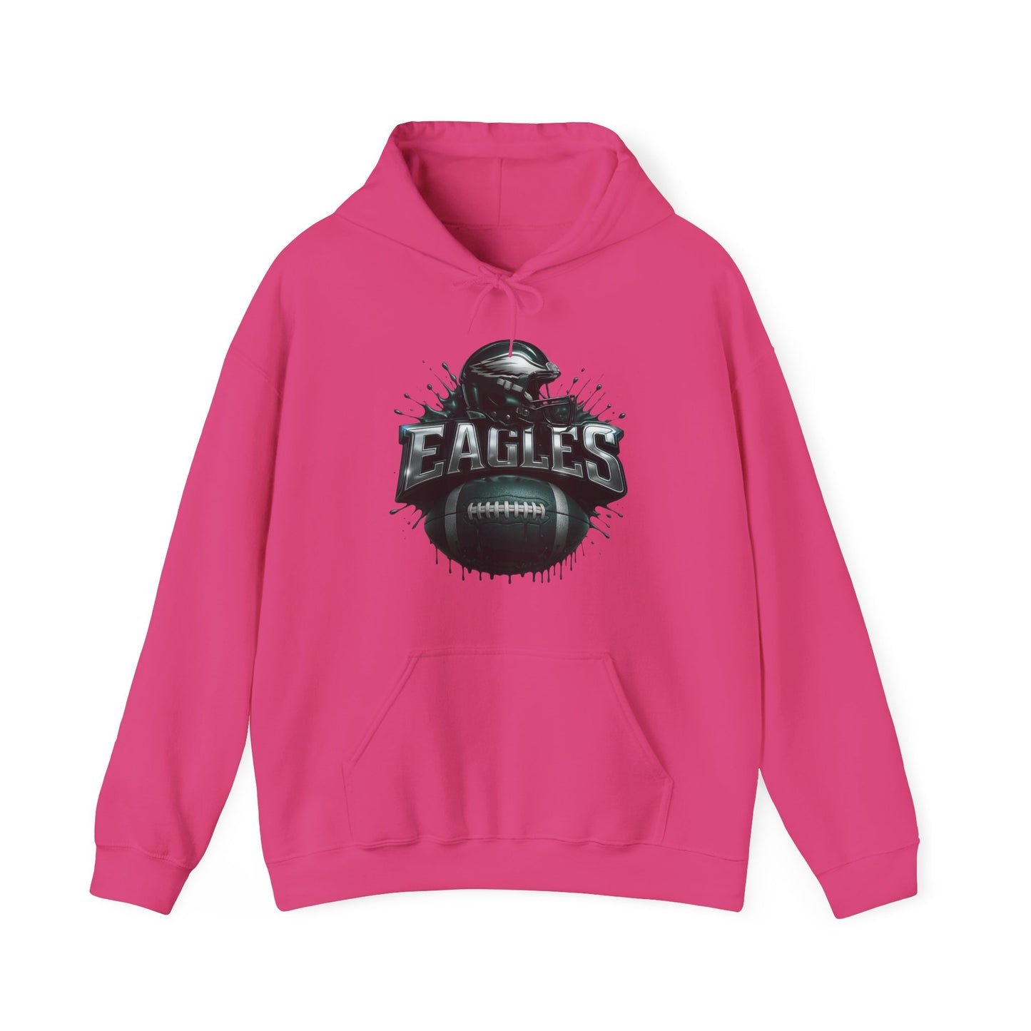 Sports Eagles Football Logo #2 Unisex Heavy Sweatshirt Hoodie