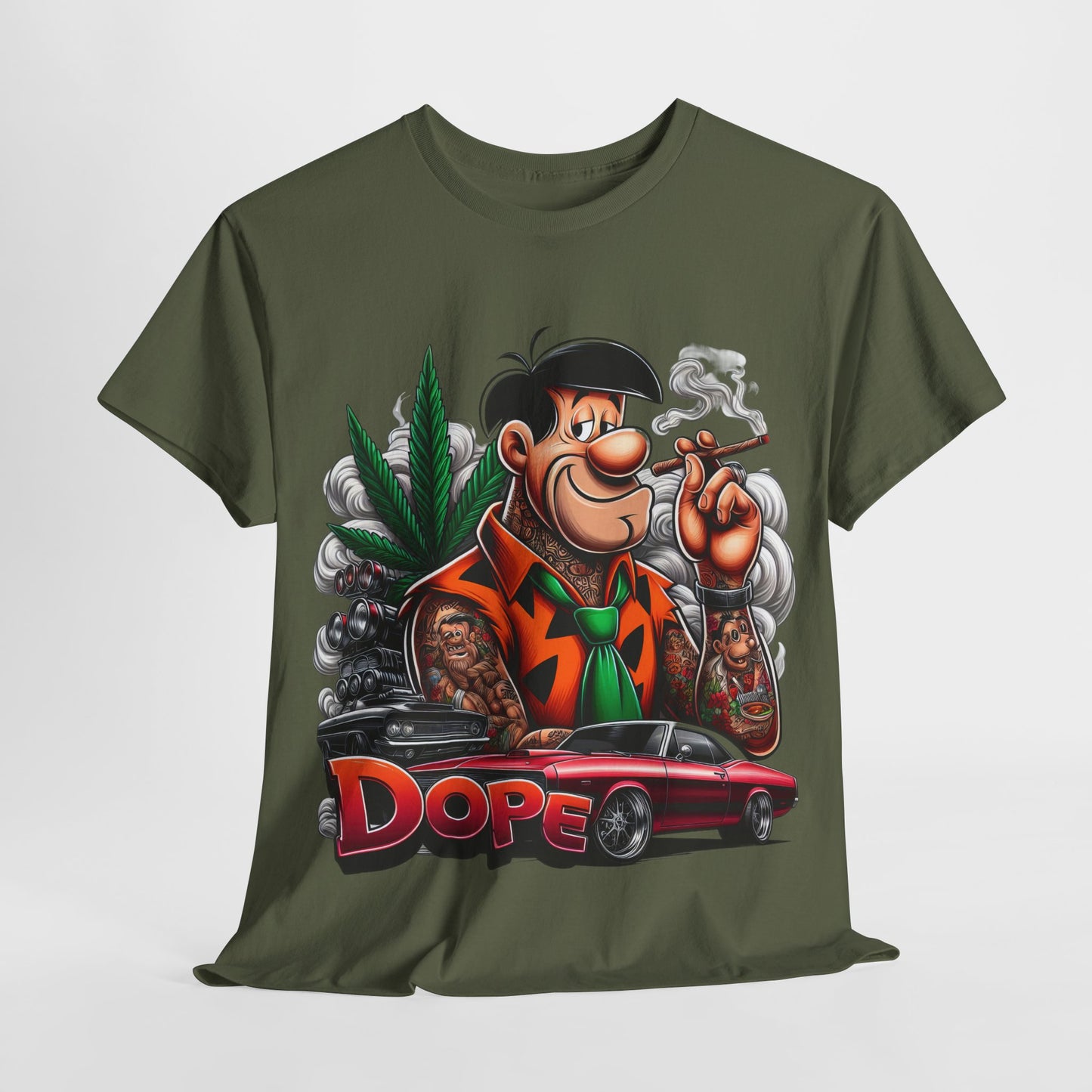 420 Dope Vibes Fred #2 Unisex Heavy Cotton Tee