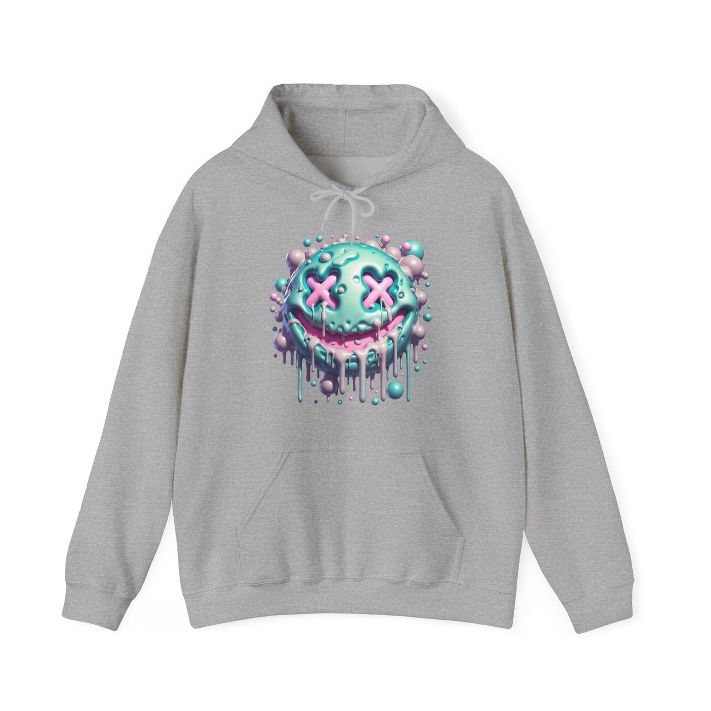Creepy Neon Emoji #11 Unisex Heavy Sweatshirt Hoodie