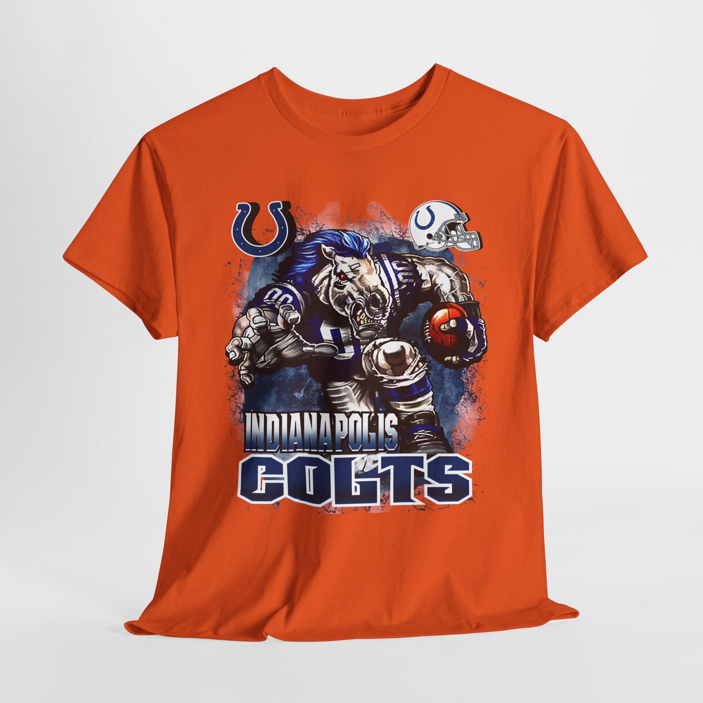 Sports Mascot Indianapolis Colts Unisex Heavy Cotton Tee - 312tshirts 2