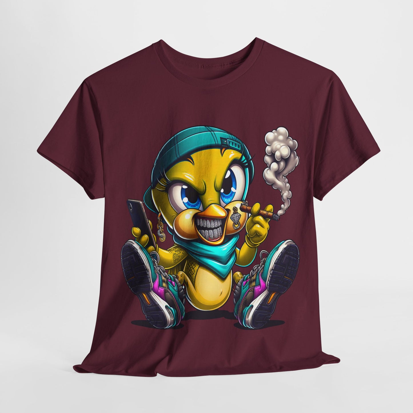 Gangster Canary 1 Unisex Heavy Cotton Tee - 312tshirts 2