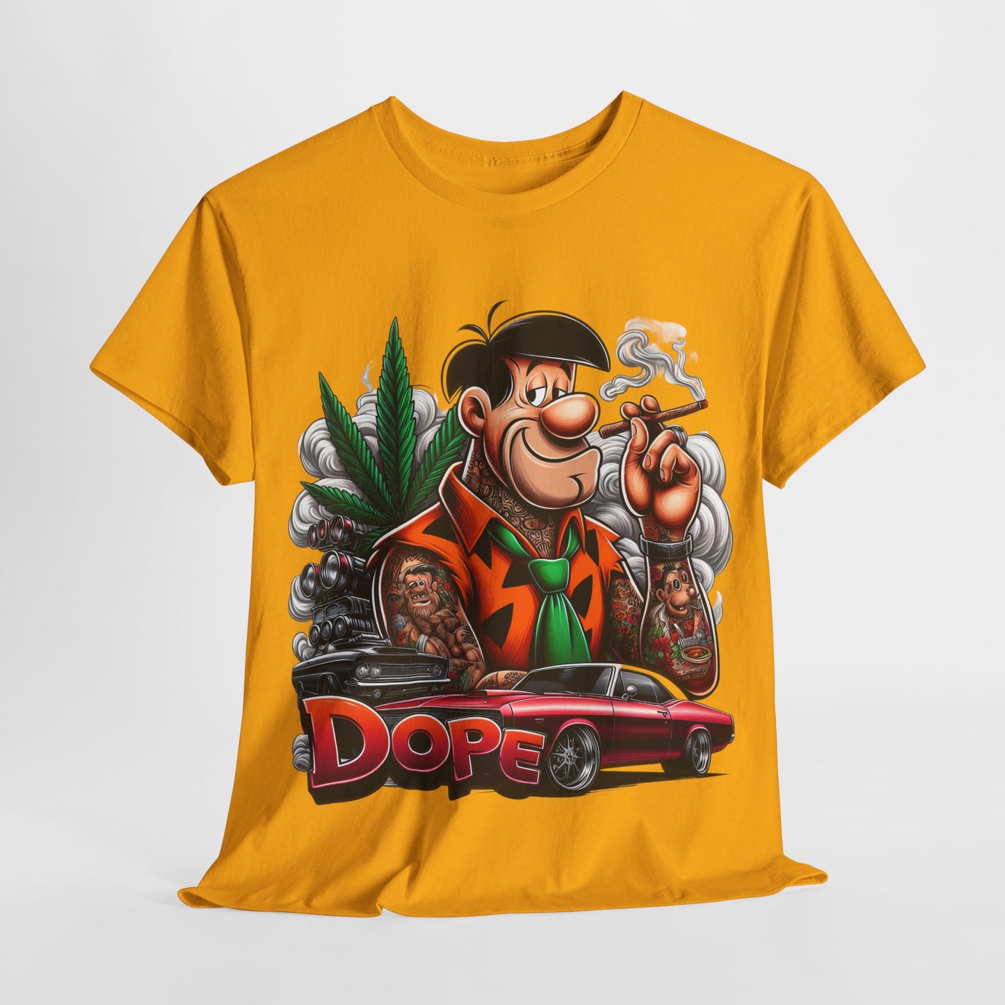 420 Dope Vibes Fred #2 Unisex Heavy Cotton Tee