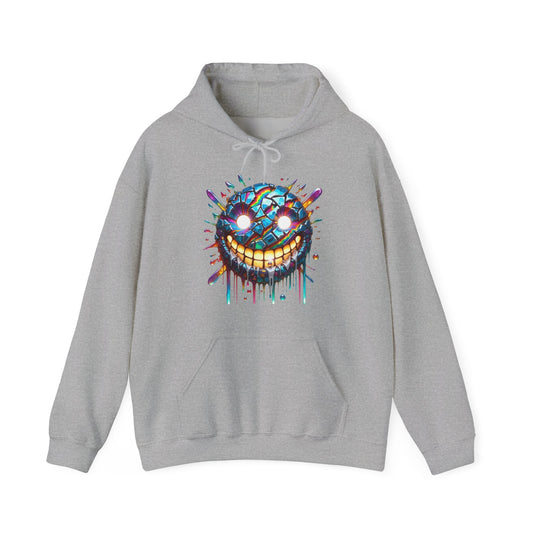 Creepy Neon Emoji #10 Unisex Heavy Sweatshirt Hoodie