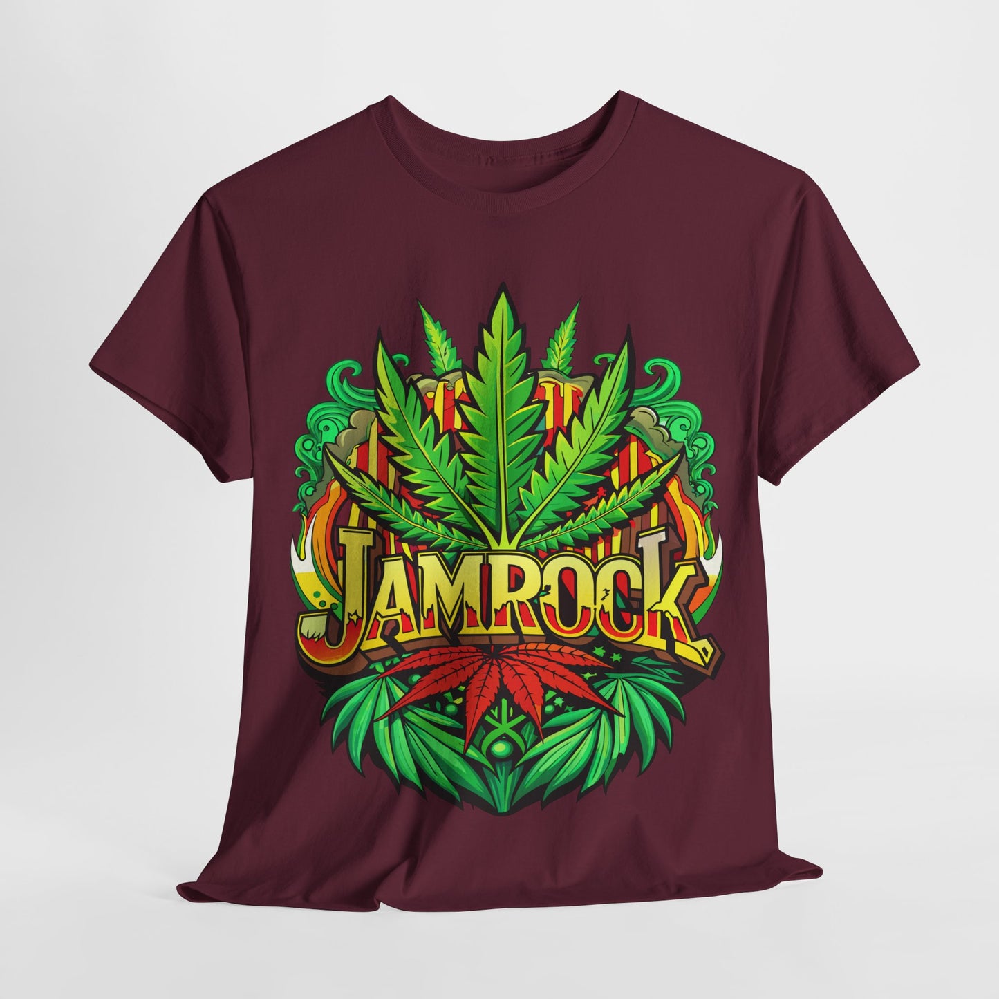 420 Jamrock Unisex Heavy Cotton Tee - 312tshirts 2