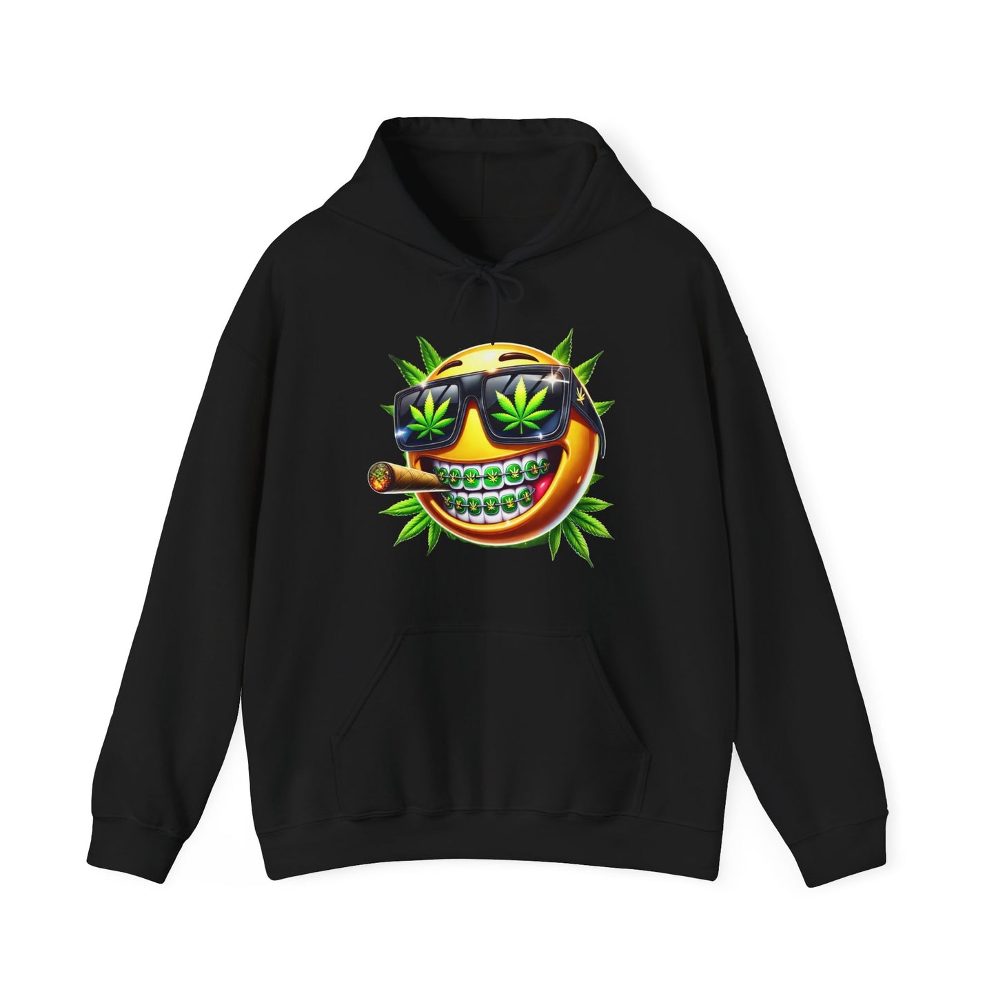 420 Emoji #1 Unisex Heavy Sweatshirt Hoodie