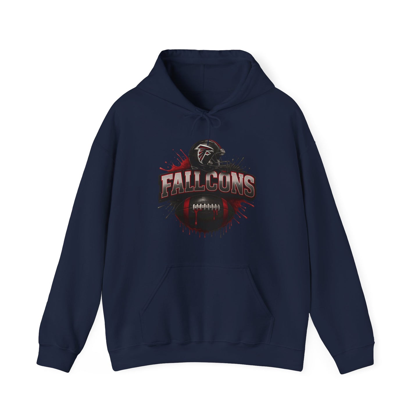 Sports Falcons Football Logo #2 Unisex Heavy Sweatshirt Hoodie