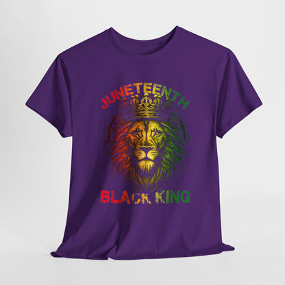 Juneteenth Black King #2 Unisex Heavy Cotton Tee