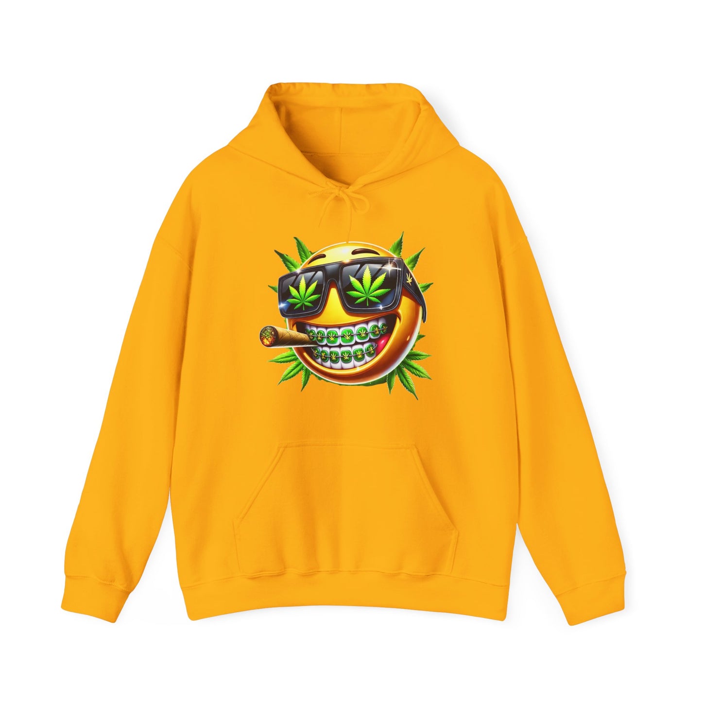 420 Emoji #1 Unisex Heavy Sweatshirt Hoodie