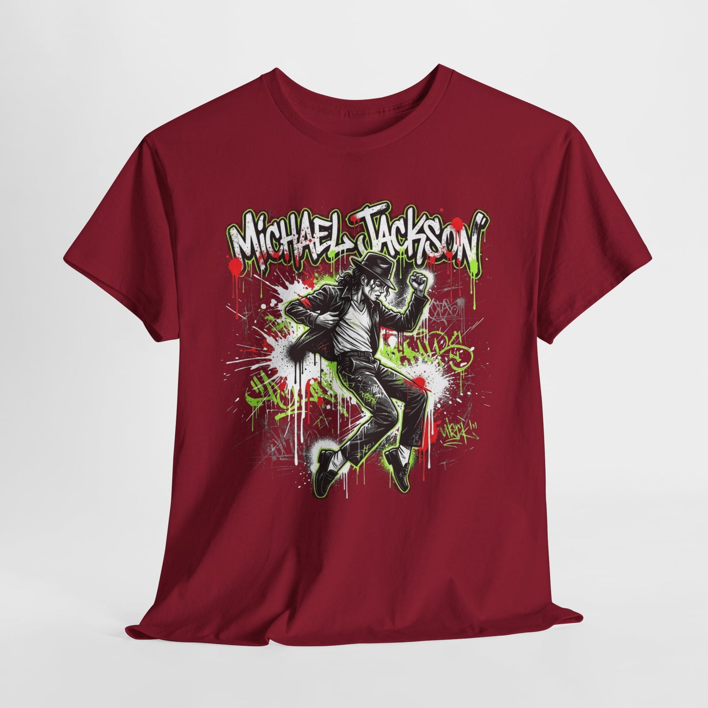 M.J #5 Unisex Heavy Cotton Tee - 312tshirts 2