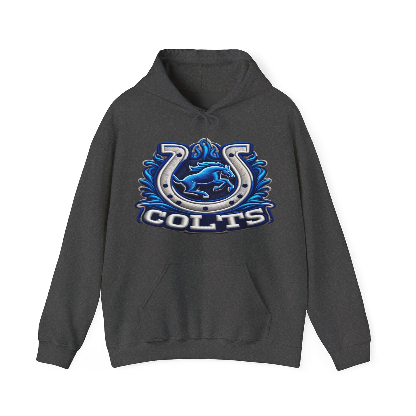 Sports Colts Football Logo #1 Unisex Heavy Sweatshirt Hoodie