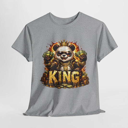 King Panda T-Shirt – Graphic Royalty Panda Tee - 312tshirts 2