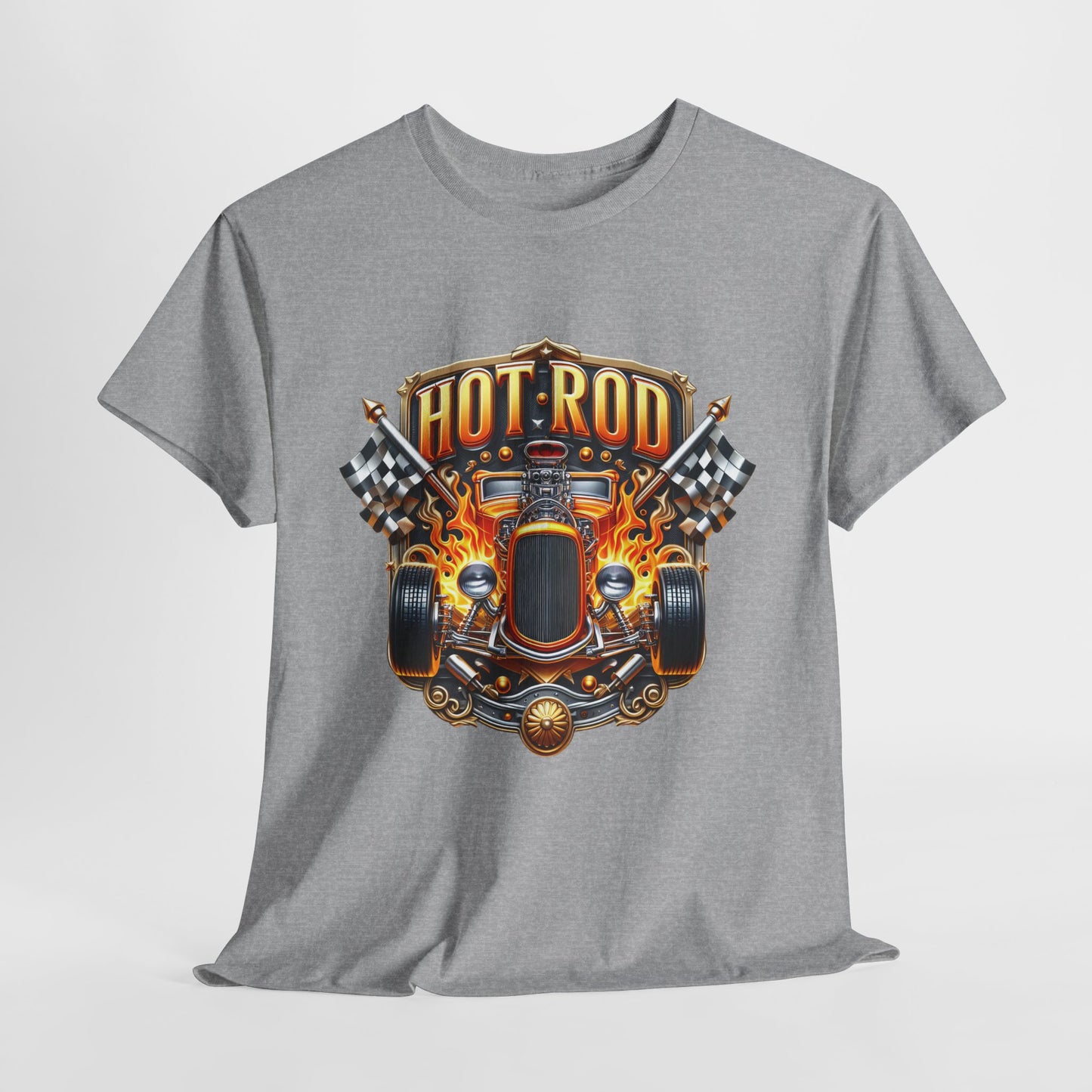 Hot Rod #9 Unisex Heavy Cotton Tee - 312tshirts 2