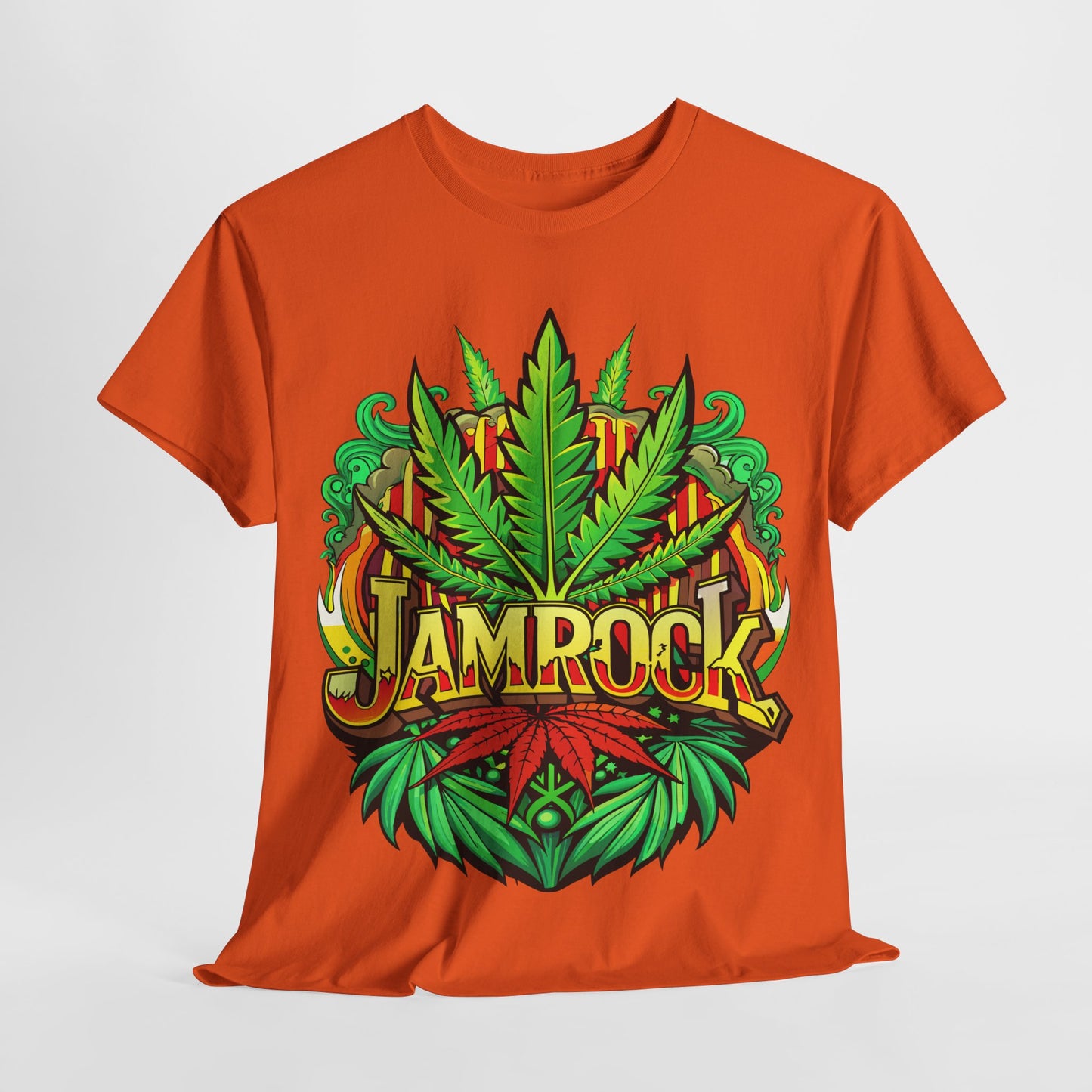 420 Jamrock Unisex Heavy Cotton Tee - 312tshirts 2