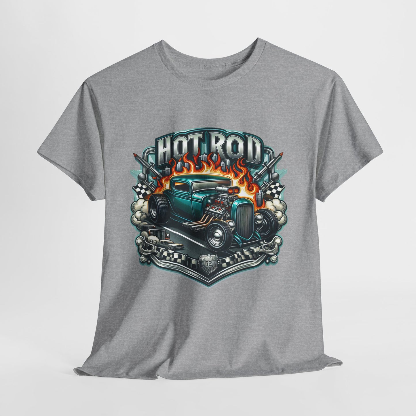 Hot Rod #5 Unisex Heavy Cotton Tee - 312tshirts 2