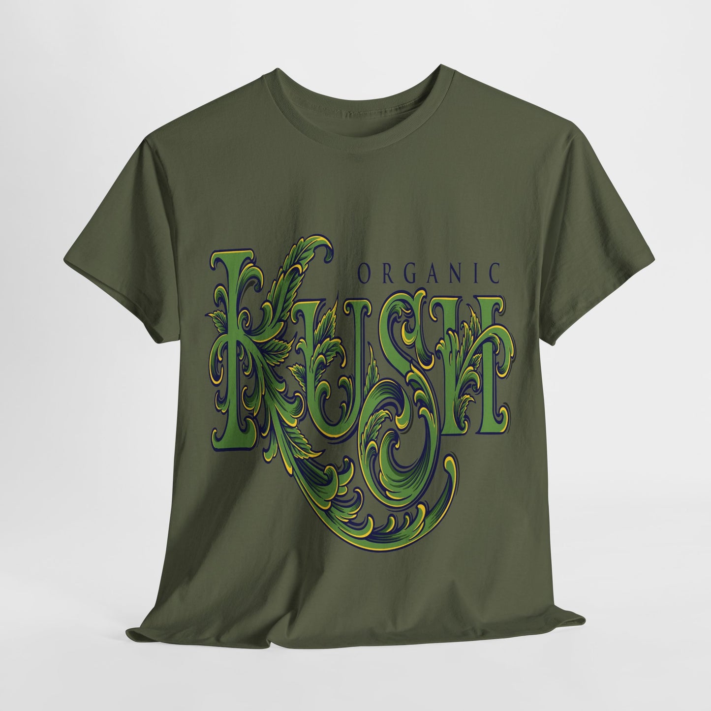 420 Organic Kush Unisex Heavy Cotton Tee - 312tshirts 2