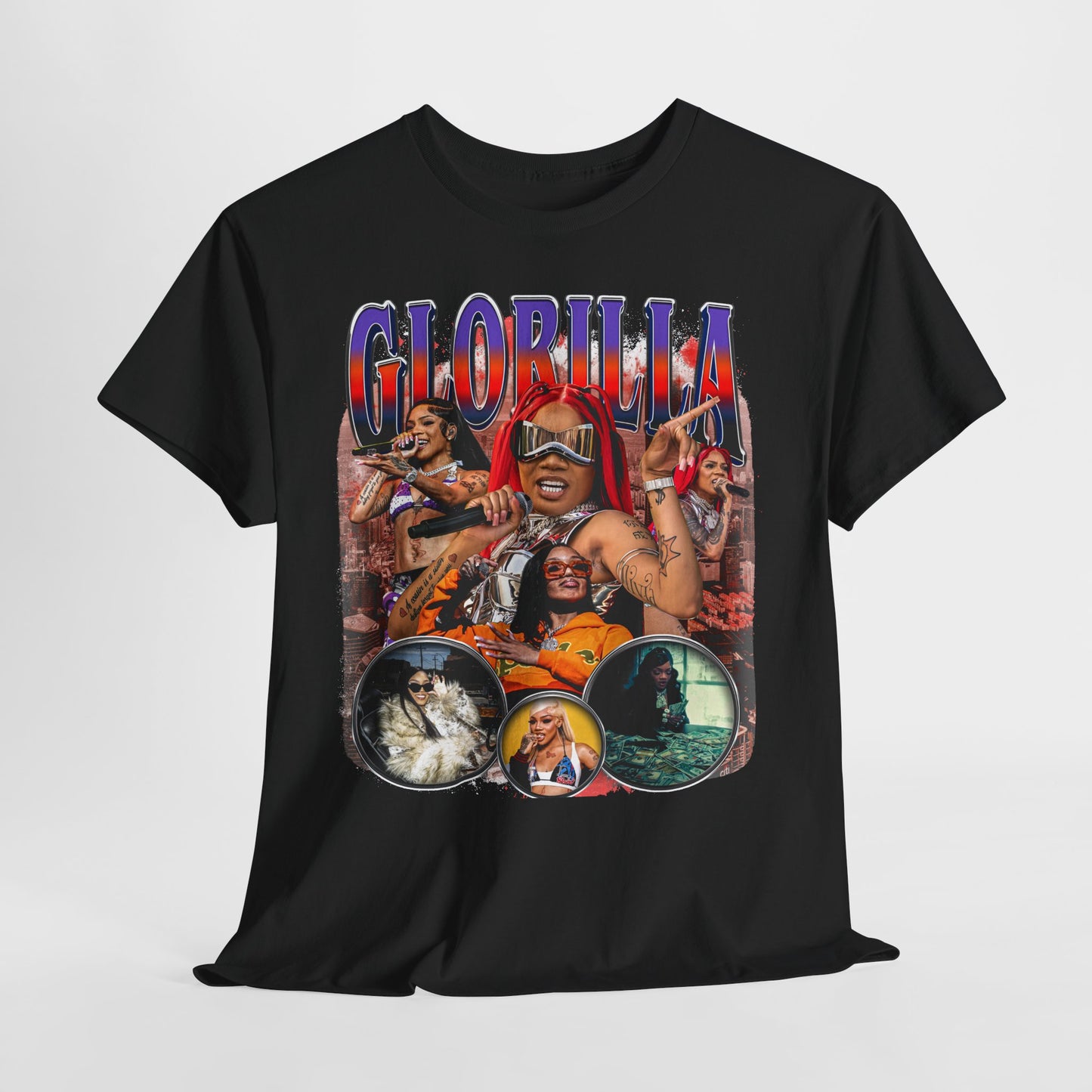 GloRilla 1 Hip-Hop Unisex Heavy Cotton Tee - 312tshirts 2