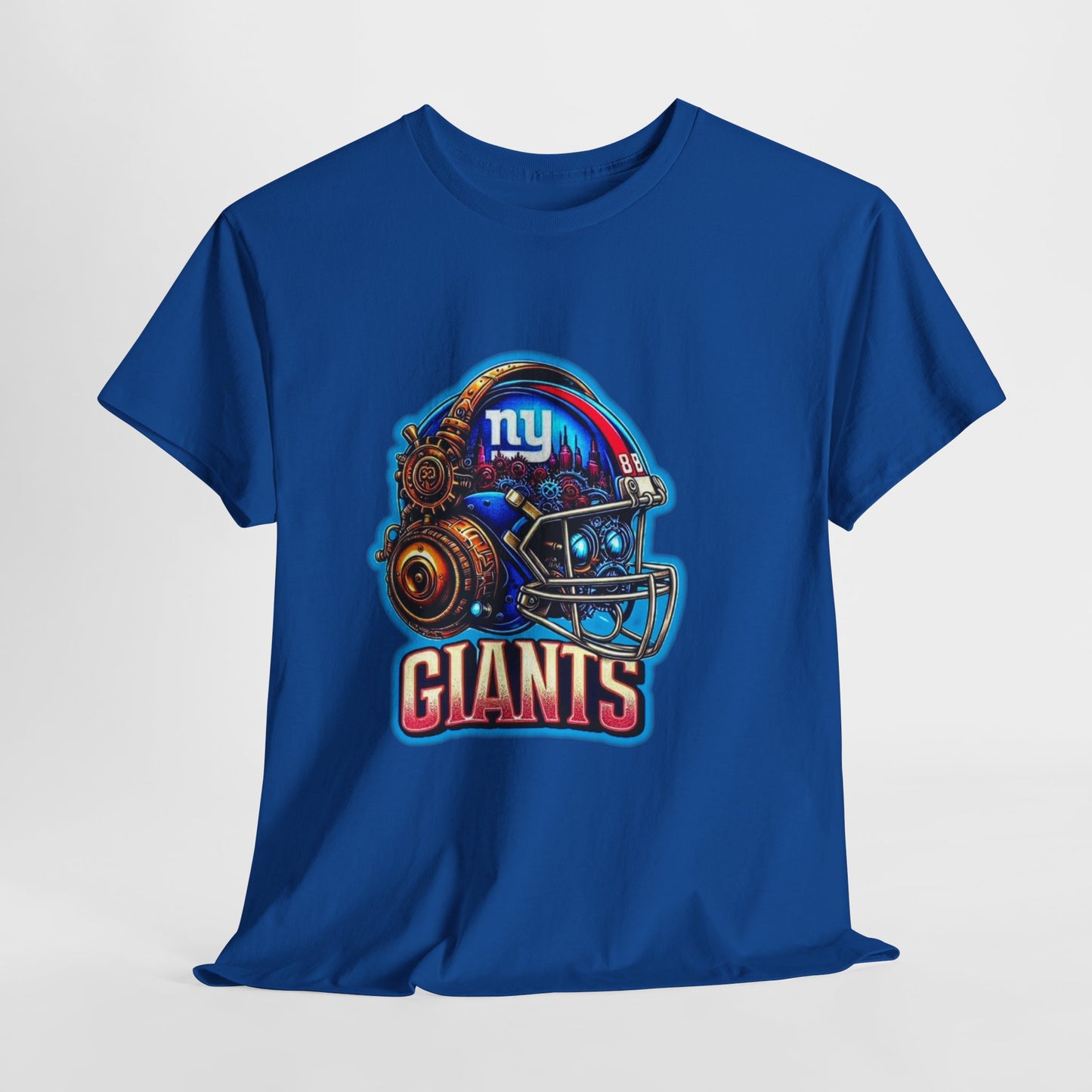 Sports Giant's Football Helmet #2 Unisex Heavy Cotton Tee