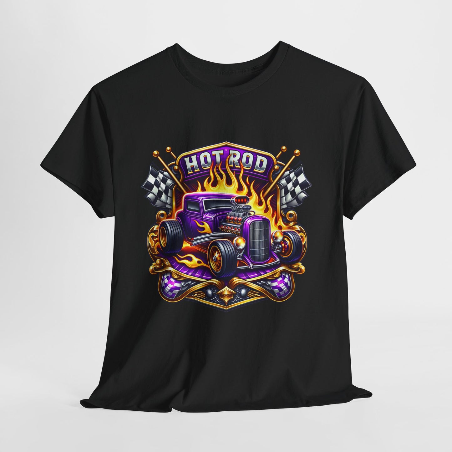 Hot Rod #8 Unisex Heavy Cotton Tee - 312tshirts 2