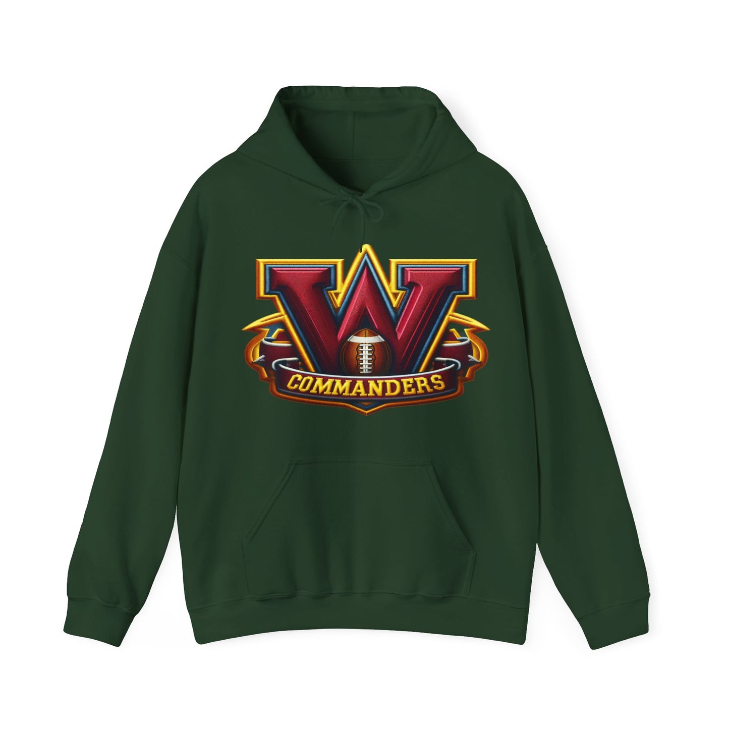 Sports Commanders Football Logo #1 Unisex Heavy Sweatshirt Hoodie