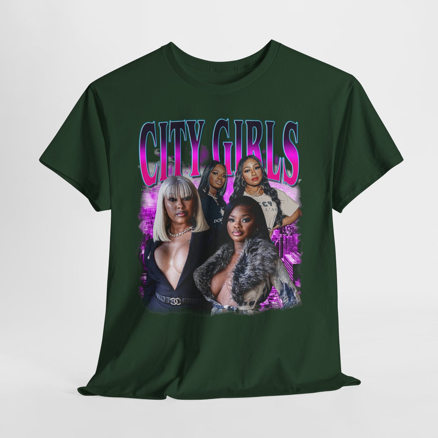 City Girls 2 Hip-Hop Unisex Heavy Cotton Tee - 312tshirts 2