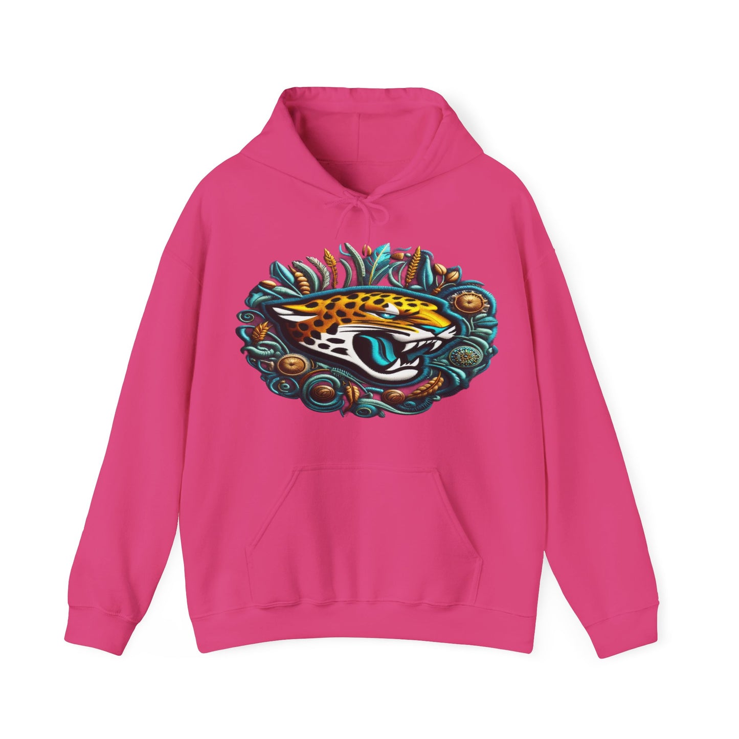 Sports Jaguars Football Logo #1 Unisex Heavy Sweatshirt Hoodie