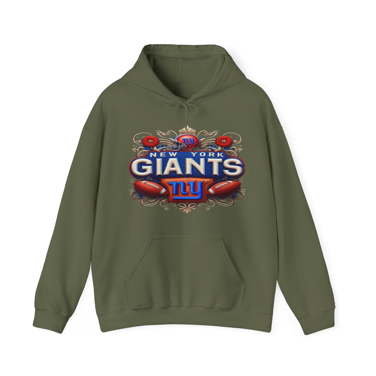 Sports Giants Football Logo #1 Unisex Heavy Sweatshirt Hoodie