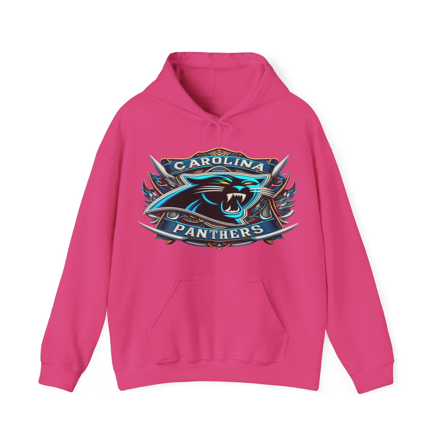 Sports Panthers Football Logo #1 Unisex Heavy Sweatshirt Hoodie