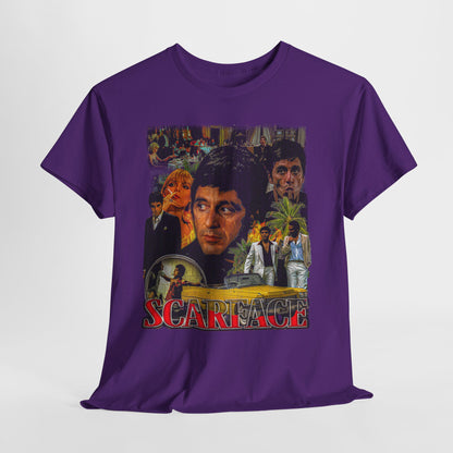 Scarface (Tony Montana) #4 Unisex Heavy Cotton Tee - 312tshirts 2