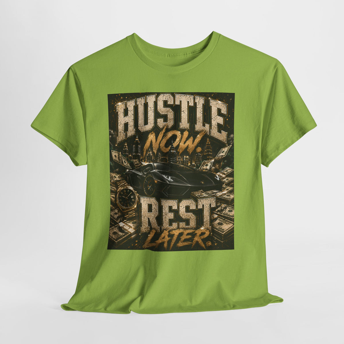 Hustle Now #1 Unisex Heavy Cotton Tee