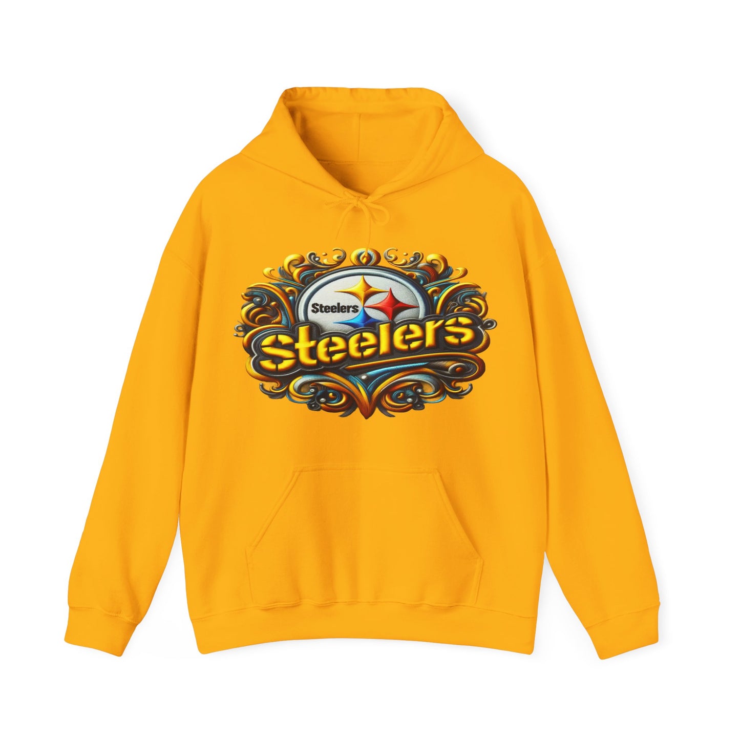 Sports Steelers Football Logo #1 Unisex Heavy Sweatshirt Hoodie