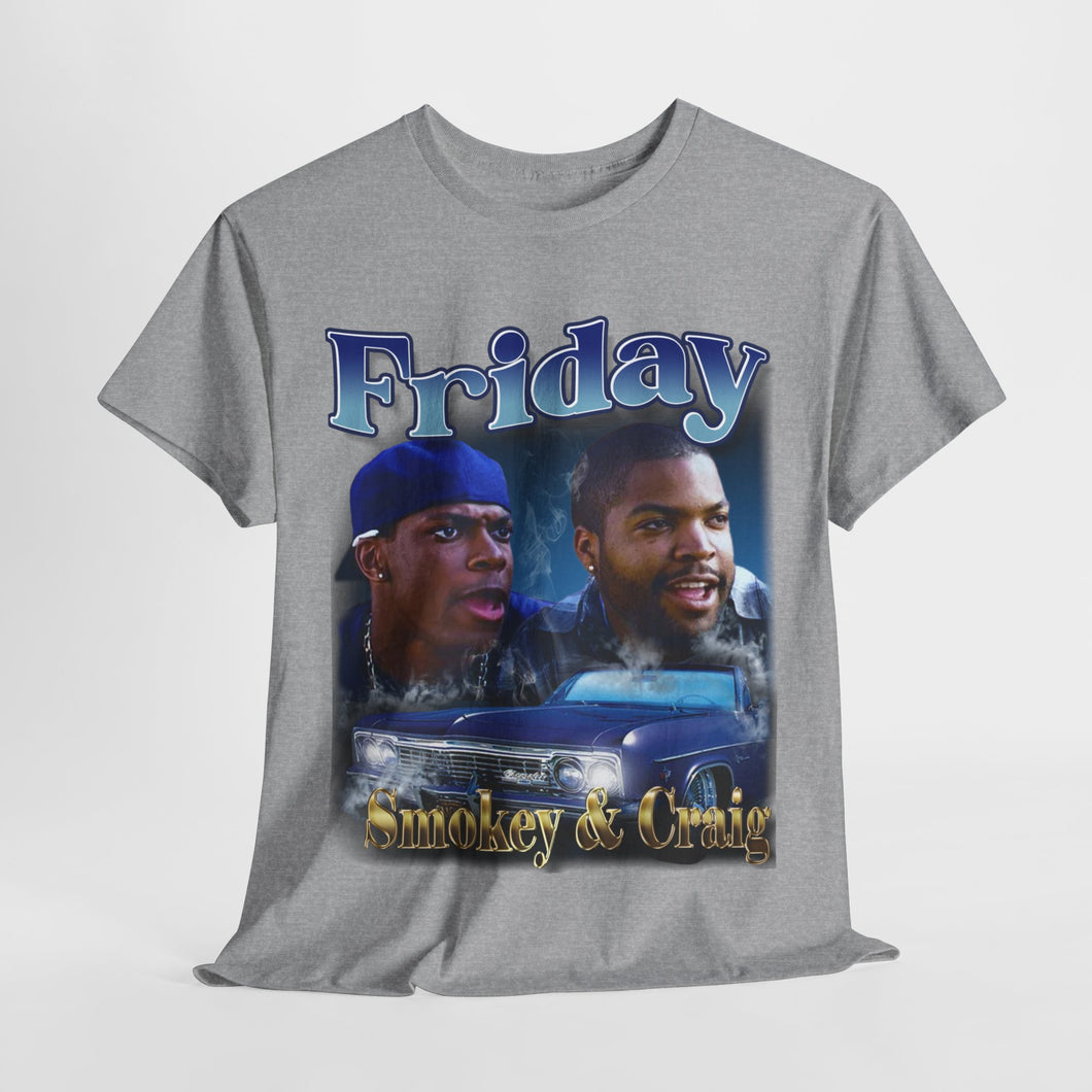 Friday Smokey & Craig Unisex Heavy Cotton Tee