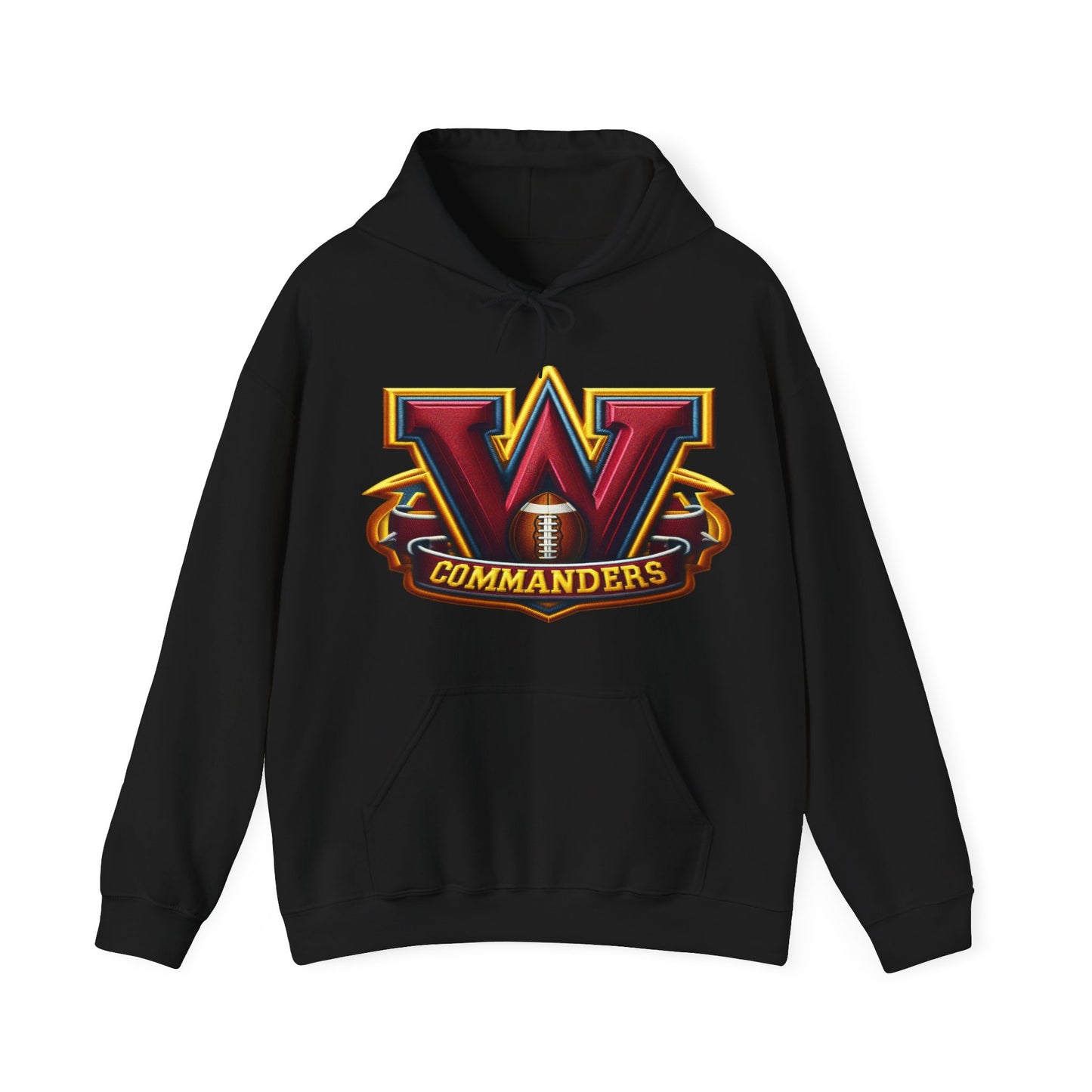 Sports Commanders Football Logo #1 Unisex Heavy Sweatshirt Hoodie