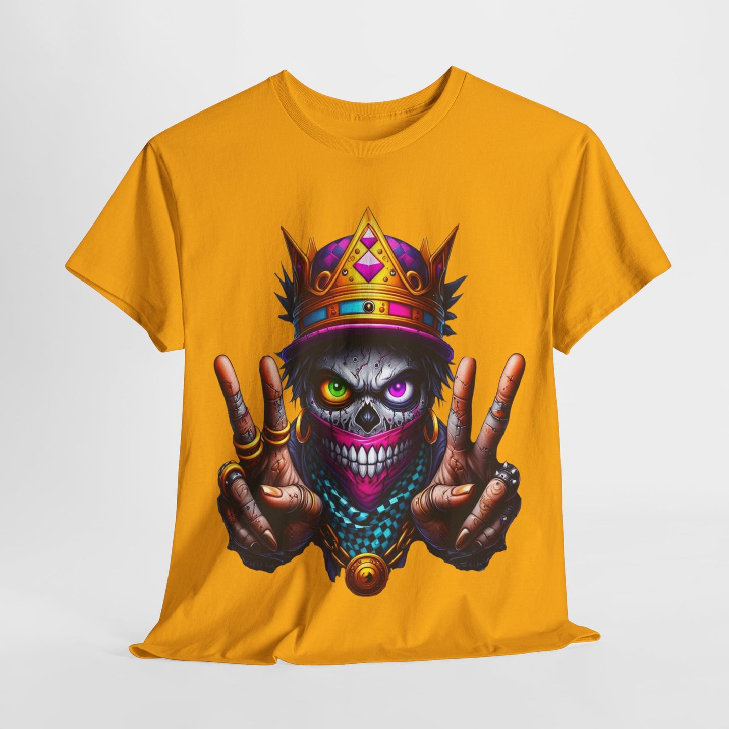Skull Crown King Unisex Heavy Cotton Tee - 312tshirts 2