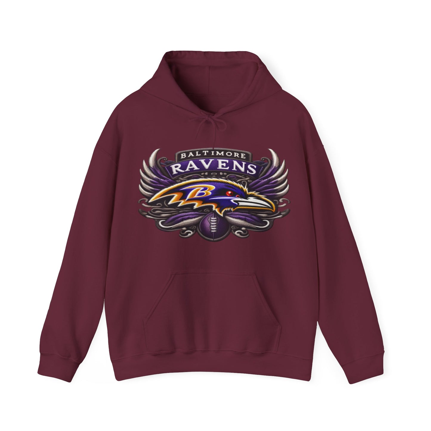Sports Ravens Football Logo #1 Unisex Heavy Sweatshirt Hoodie